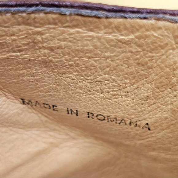 Mi Piaci Stacked Heel Leather Ankle Boot - Picture 6 of 7